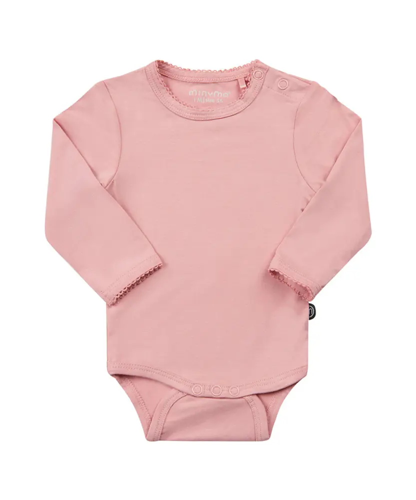 Långärmad Body - Misty Rose - 62 | Barnkläder - Bodys & overaller - Långärmad body | BabyMode