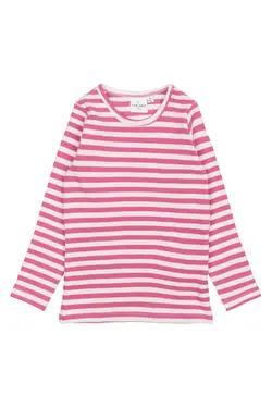 Långärmad Tröja Fro Rib - Ibis Rose | Kläder - Toppar - Blusar | BabyMode