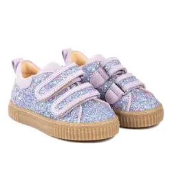 Sneaker med Velcro - Confetti Glitter/Lilac | Skor - Sneakers - Sneakers med kardborre | BabyMode