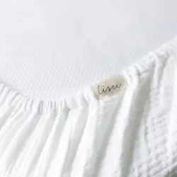 Lakan 60x120 cm - Cream | Barnrum - Textilier - Lakan & madrasskydd - Lakan för barnvagnar/vaggor | BabyMode