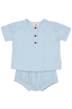 Bæk og bølge baby set - SKY BLUE | Kläder - Set & Multipack - Shorts | BabyMode