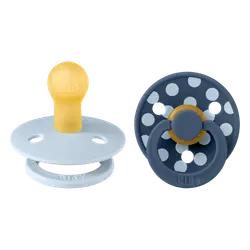 Studio Colour 2pk Polka Latex Str1 BabyBlue/S.Blue