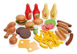 BBQ Grillmat - 56 delar | Leksaker - Utomhuslek - Trädgårdslek - Havslek | BabyMode