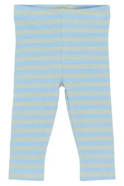 Fro Rib Leggings - Forever Blue Striped | Kläder - Underdelar - Byxor | BabyMode