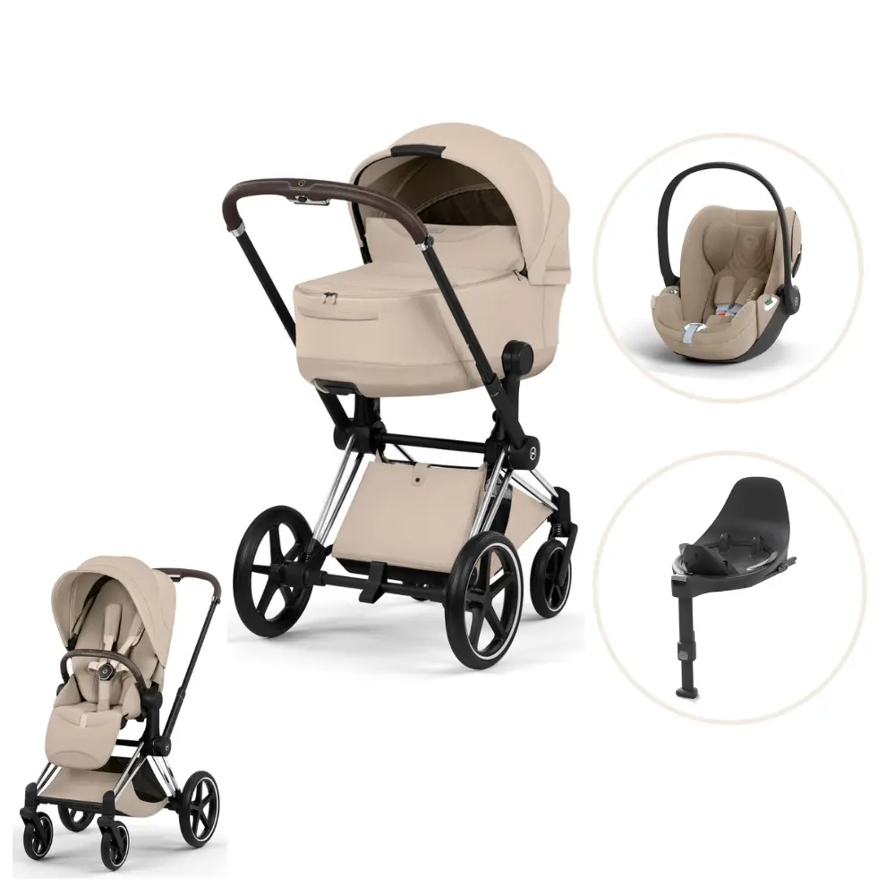 Cybex Priam Style Sittvagn - Sepia Black/Chrome Brown