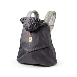 Överdrag till Bärsele Rain & Wind - Charcoal / Black | Baby & Barn - Bärselar & bärsjalar | BabyMode
