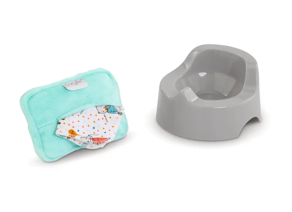 Docktillbehör Potta med Tvättlapp | Leksaker - Dockor & figurer - Tillbehör för dockor | BabyMode