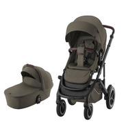 Smile 5Z lux Sittvagn och liggdel - urban olive