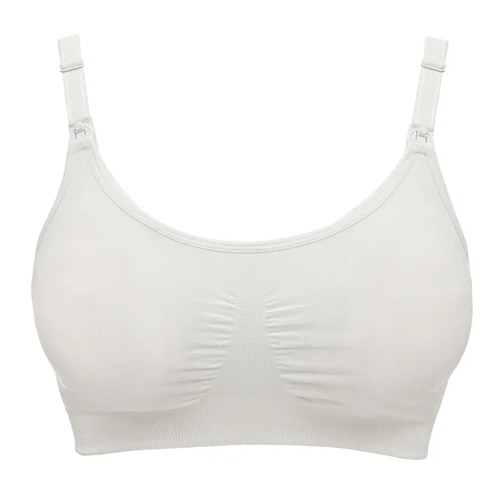 3-i-1 amnings- och pumpnings-BH - Vit | Graviditet & Amning - Amning - Amnings-BH | BabyMode