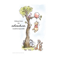 Affisch – Nalle Puh – Ballongäventyr