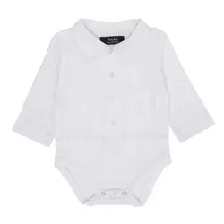 Skjortbody - Vit | Kläder - Toppar - Skjortor - Bodykjortor | BabyMode