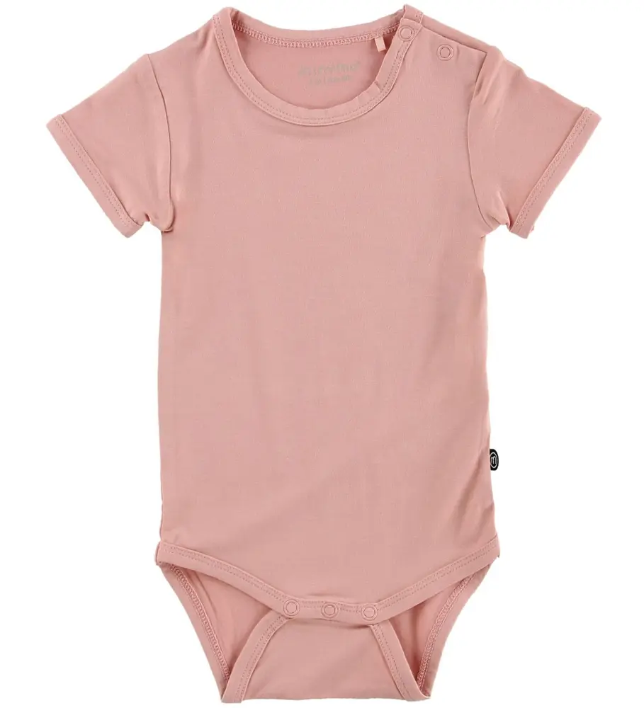 Kortärmad Body - Misty Rose - 80 | Barnkläder - Bodys & overaller - Kortärmad body | BabyMode