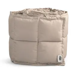 Spjälsängskydd Kapok - Jetty Beige | Barnrum - Textilier - Spjälsängsskydd | BabyMode