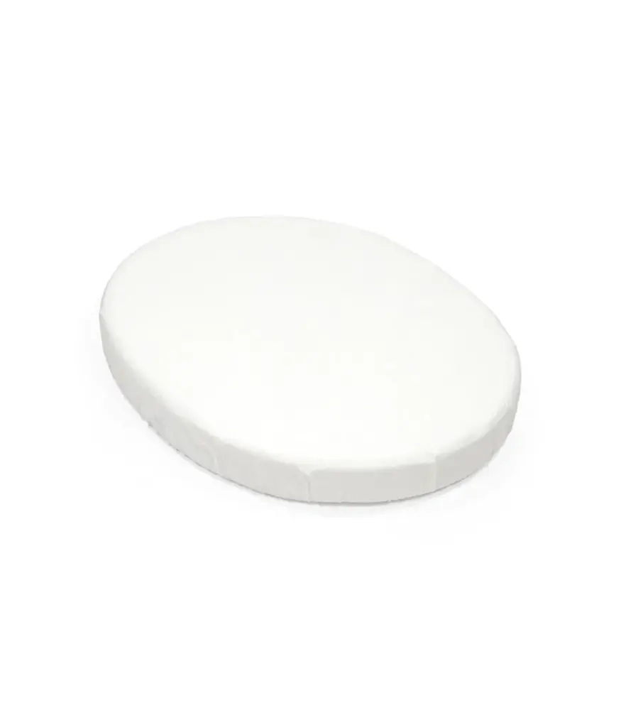 Stokke® Sleepi Mini V3 Dra-På-Lakan - White | Barnrum - Textilier - Lakan & madrasskydd - Lakan för barnvagnar/vaggor | BabyMode