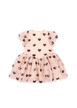 Heartlily Kjole - Amour plum | Kläder - Temakläder - Julkläder | BabyMode