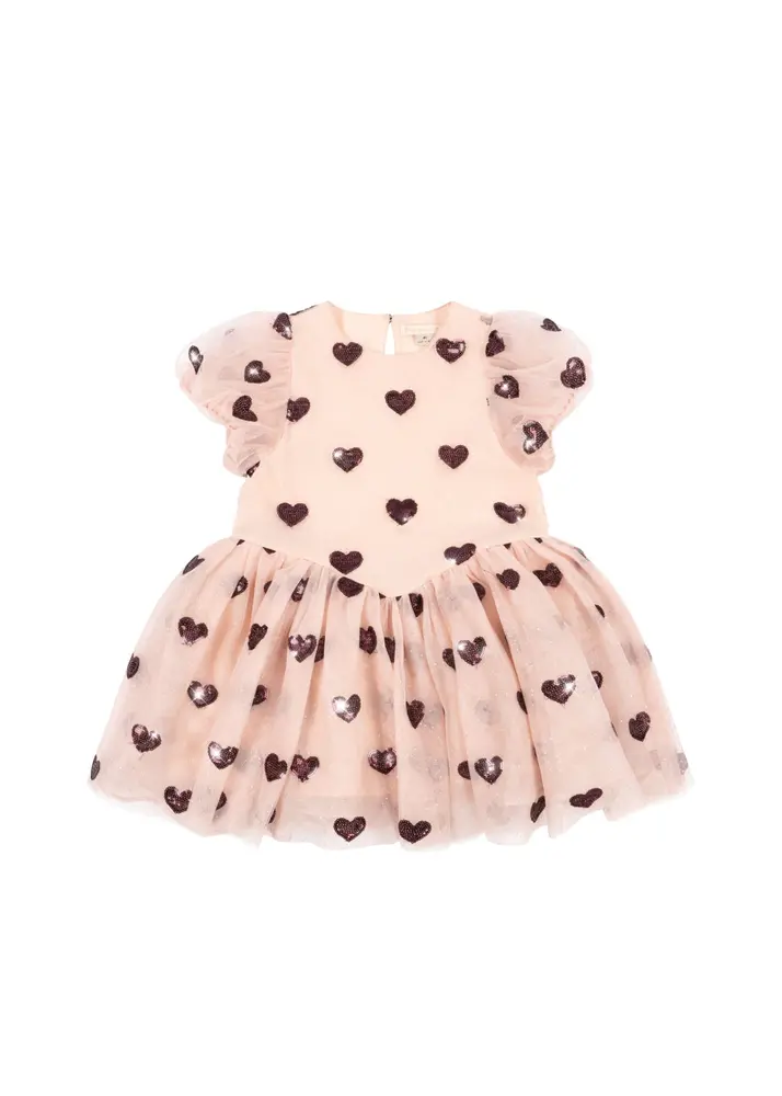 Heartlily klänning - Amour plum - 3 ÅR