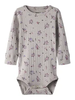 Simone Långärmad Body - Ashes Of Roses | Kläder - Bodys & overaller - Långärmad body | BabyMode