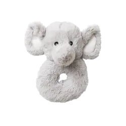 Skallra Elefant | Leksaker - Nallebjörnar & gosedjur - Skallror i plysch | BabyMode