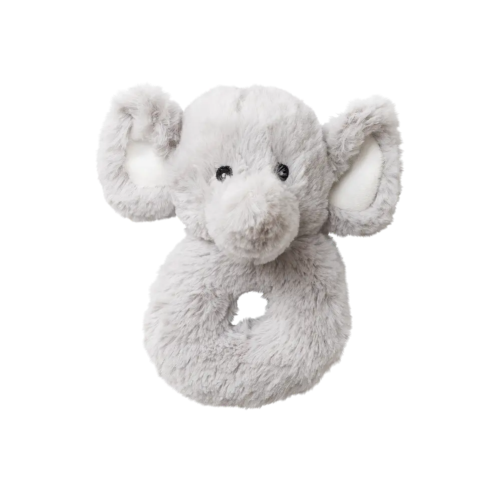 Skallra Elefant | Leksaker - Nallebjörnar & gosedjur - Skallror i plysch | BabyMode