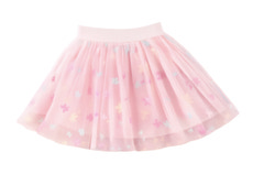 Ella & Monster Tyllkjol m. Blommor – Rosa