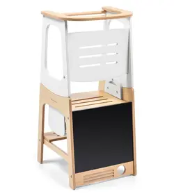 Toucan - Natural/white | Barnrum - Möbler - Inlärningstorn | BabyMode