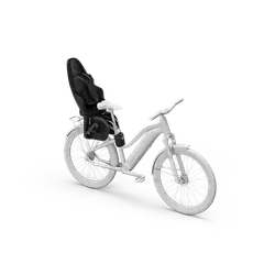 Thule Yepp 2 Maxi Cykelsits - Frame Mount - Black | Baby & Barn - Barnsäkerhet - Cykelstolar & hjälmar | BabyMode