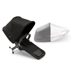 Donkey 5 Duo Extension Complete - Midnight Black | Barnvagnar - Syskon- & tvillingvagnar - Tillbehör till syskonvagnar | BabyMode