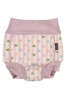 Badblöja m. Tryck - Heart AOP | Barnkläder - Badkläder - Badblöjor | BabyMode