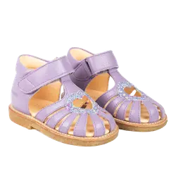 Hjärta Sandal med Glitter - Lilac/Confetti Glitter | Skor - Sandaler - Sandaler med sluten tå | BabyMode
