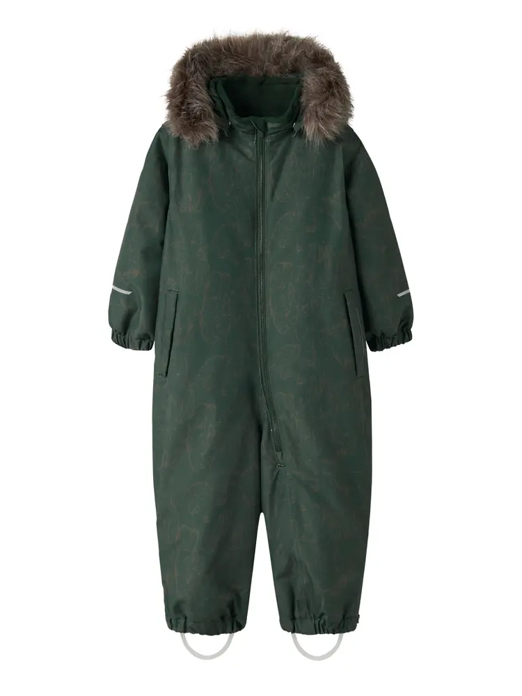 Name It Snow10 Vinteroverall - Pine Grove - 80