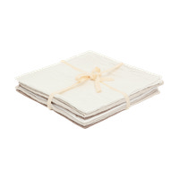 Muslinfilt (6‑pack) – Taupe Gray – 65x65