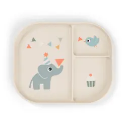 Foodie delad tallrik Celebration Sand | Baby & Barn - Äta - Barnserviser | BabyMode