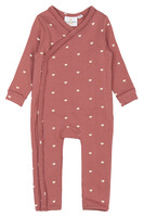 Långärmad Jumpsuit Nova - Withered Rose
