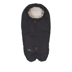 Åkpåse Adventure - Black | Barnvagnar - Barnvagnstillbehör - Åkpåsar | BabyMode