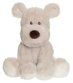 Teddy Mocca Hund Stor - Grey | Leksaker - Nallebjörnar & gosedjur - Nallebjörnar | BabyMode