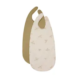 Lång Haklapp 2-pack