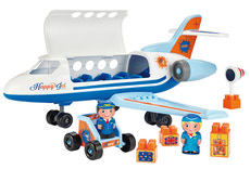 Flygplan med Figurer & Tilllbehör