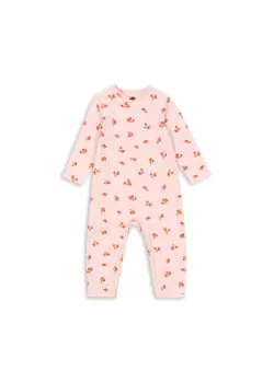 Basic Jumpsuit - Rosa Pink | Kläder - Bodys & overaller - Jumpsuit utan fot | BabyMode