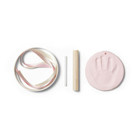 Hand och Fotavtryck Lera - Upphängning - Pink