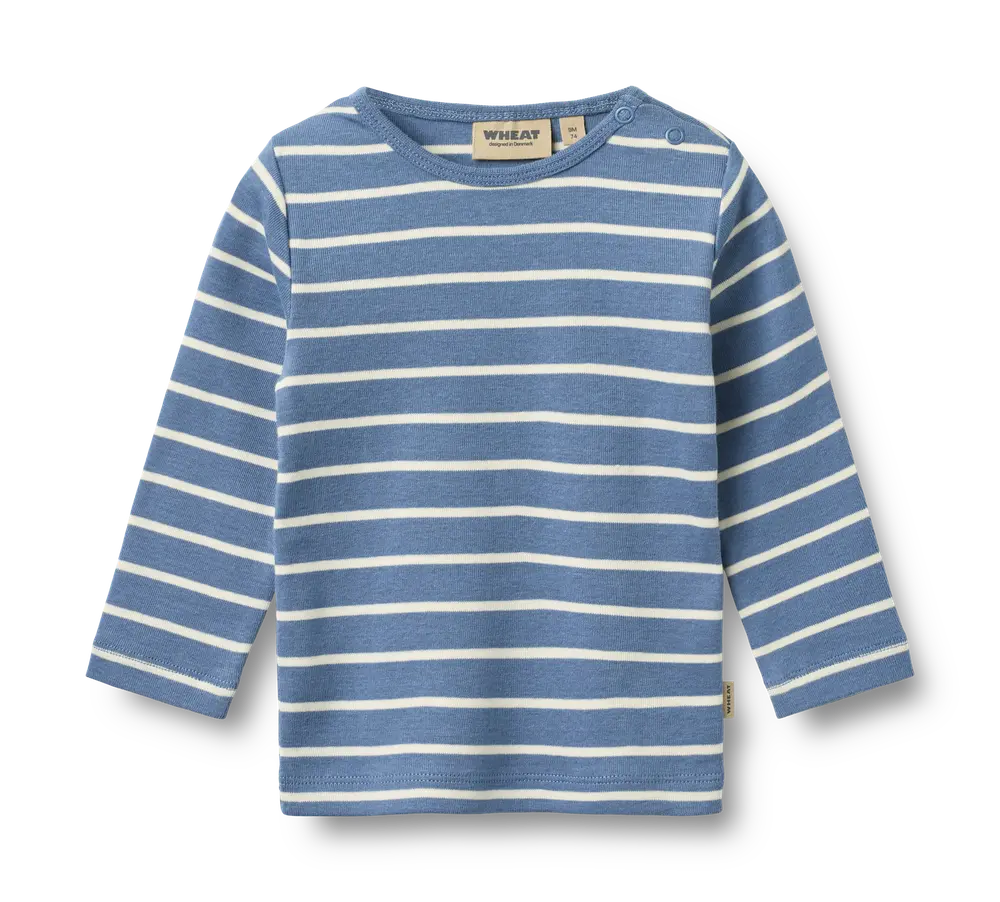 Stig Tröja - Blue Stripe - 80 | Barnkläder - Toppar - Koftor, västar & tröjor | BabyMode