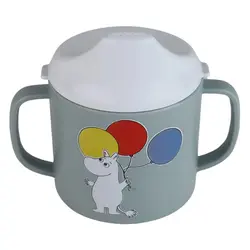 Pipmugg Mumin Festligheter - Grey | Baby & Barn - Äta - Träningsmuggar & flaskor | BabyMode