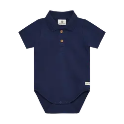 Polo Kortärmad Body - Medieval Blue | Kläder - Bodys & overaller - Kortärmad body | BabyMode