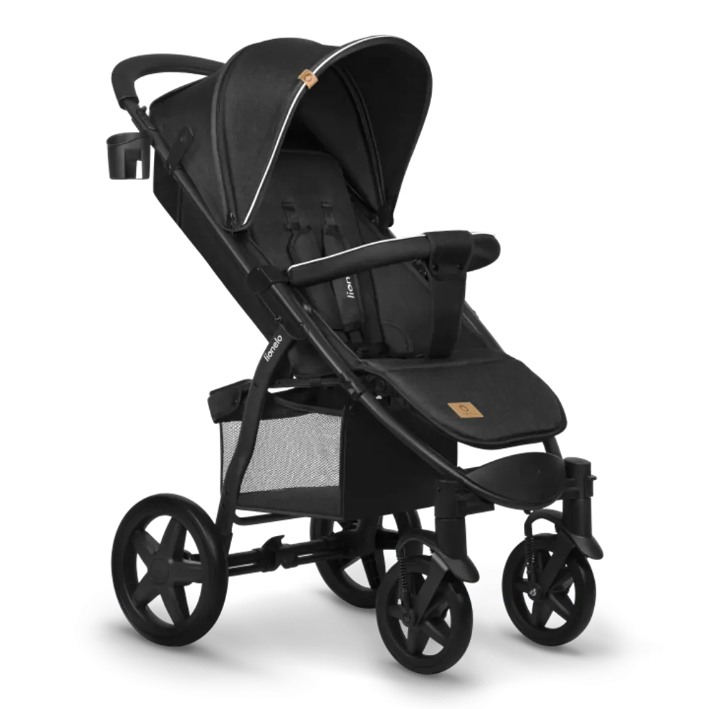 Lionelo Annet Plus Sittvagn - Black Carbon | Barnvagnar - Sittvagnar | BabyMode
