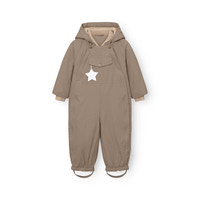Mini A Ture Matwisti Fleecefodrad Vinteroverall - Grey Brown