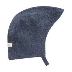 Hjälm Melange Rib - Vintage Indigo Melange | Kläder - Mössor, vantar och tossor - Babymössor | BabyMode