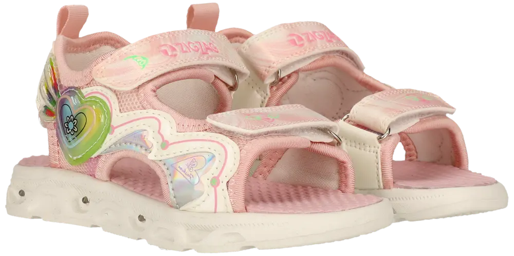Modena Sandal m. Ljus - Barely Pink - 25 | Barnskor - Sandaler - Sandaler med lampor | BabyMode