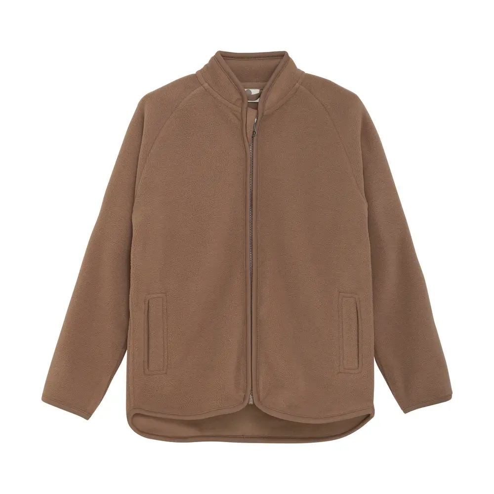 Jacka Fleece - Coca Mocha - 134 | Barnkläder - Ytterplagg - Softshell & fleece - Fleece | BabyMode