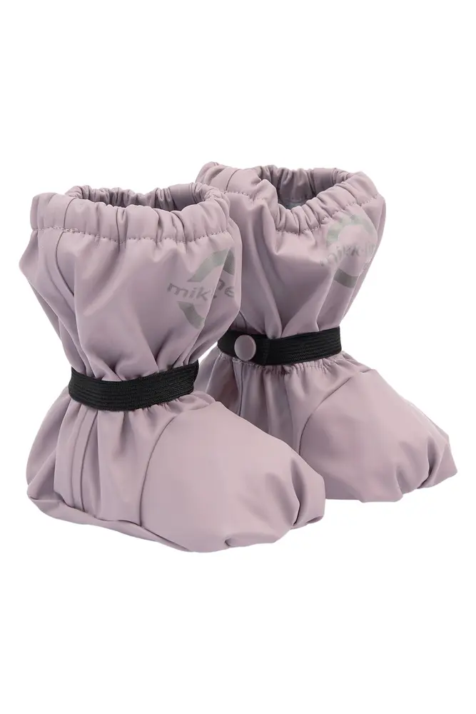Mikk-Line Regnskor Med Fleece - Twilight Mauve - 74