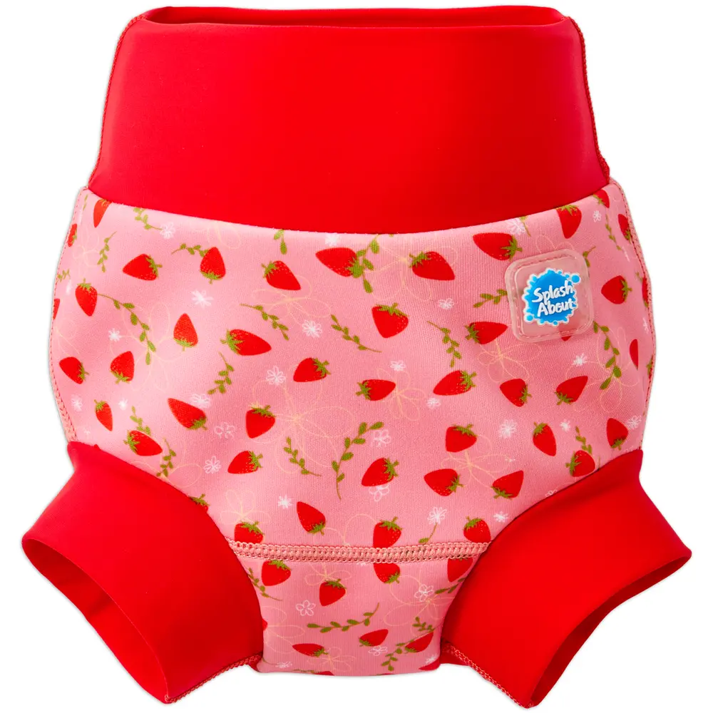 Happy nappy - Strawberry field - STRAWBERRY - 12-24 MDR. | Barnkläder - Badkläder - Badblöjor | BabyMode