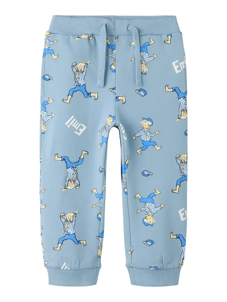 Name It Alfe Emil Sweatpants - Ashley Blue - 116